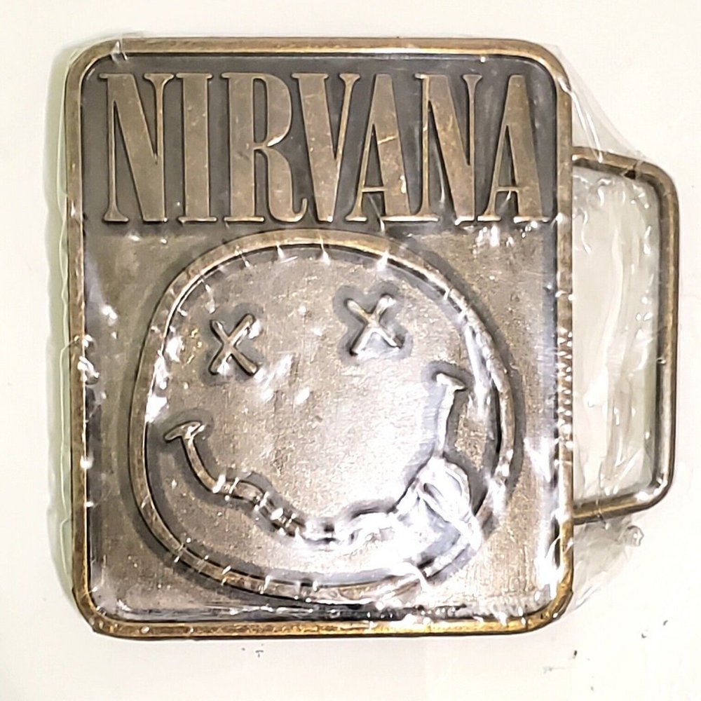 Nirvana 2007 Vintage Belt Buckle Authentic And New - Picture 1 of 5